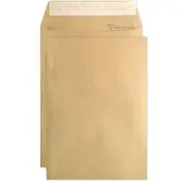 Clairefontaine Versandtaschen 5744C, braun, B5, ohne Fenster, haftklebend, Kraftpapier, 50 Stück