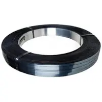 LINDER EXCLUSIV Linder Umreifungsband Stahlband, 16mm, gebläut & gewachst, 800m, Packenwicklung, Rolle