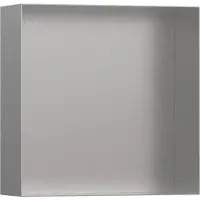 Hansgrohe Wandnische XTRASTORIS Minimalistic m offen. Ra 300x300x100mm ES optic 300 x 300 x 100 mm edelstahl optic