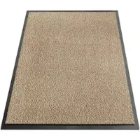 Floordirekt Schmutzfangmatte EVEREST Sky, 90 x 120cm, ocker-schwarz