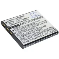 AccuCell Akku für Casio EXILIM EX-ZS12, Typ NP-120, 600 mAh