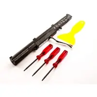 AccuCell Akku für Asus A450, F450, F550, 751, K550, X450, Y481, VivoBook X751, wie A41-X550E, 2,6 Ah, 14,8 V