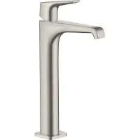 Hansgrohe Waschtisch-Einhebelmischer 250 Axor Citterio E A 163mm, m HG, unver Abl., Edelstahl-Optik