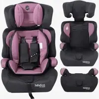 FableKids Kindersitz Mika R129, von 76-150 cm, 0-36kg, pink, für 1,5-12 Jahre