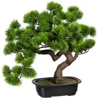 Creativ Green Kunstpflanze Bonsai Kiefer, im Topf, Höhe 40 cm