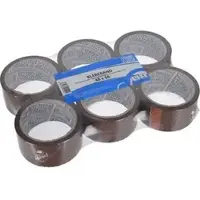 TipTop Office Packband TTO 402683, PP, braun, 48mm x 66m, 6 Rollen