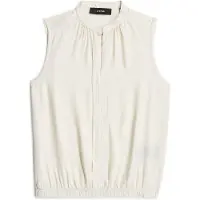 G-Star Stand-Up Collar Sleeveless Top - Weiß - Damen - S