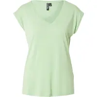 Pieces Kamala Kurzarm-t-shirt Mit V-ausschnitt