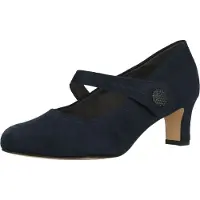 Jana Damenschuhe Pumps Klassisch Blau Freizeit