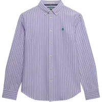 Superdry Hemdbluse "SLIM OXFORD BD L/S SHIRT" Baumwolle, slim fit