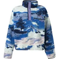 Columbia Fleecepullover HELVETIA II PRINTED CROPPED HALF SNAP FLEECE damen