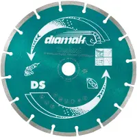 Makita D-61123, Segmentierte Radkranzdiamanttrennscheibe, 2,22 cm, 11,5 cm, 7 mm