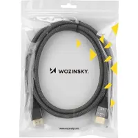 Wozinsky HDMI 2.1 8K 60 Hz 48 Gbps / 4K 120 Hz / 2K 144 Hz 2 m silver (WHDMI-20)