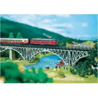 Faller 282915 Z Stålbærebro 1sporet Universel (L x B x H) 220 x 25 x 47 mm