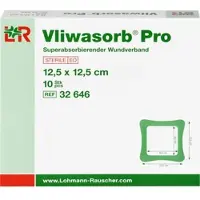 Lohmann & Rauscher Vliwasorb pro Superabsorb. Steril 12.5x12.5cm 10 ST