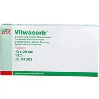 ACA Müller/ADAG Pharma Vliwasorb Superabsorb.saugkomp.steril 10x20 cm 10 ST