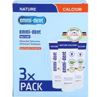 EMMI-DENT Ultraschall Zahncreme 3 Natur Set 3 ST