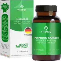 Vitabay Spermidin 6 mg Hochdosiert 120 ST