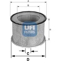 Ufi Luftfilter 27.C68.00