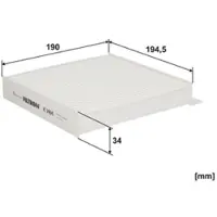 FILTRON Innenraumluftfilter K 1464
