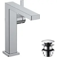Hansgrohe Tecturis E WTM 150 Fine CoolStart EcoSmart+ mit Push-Open Ablaufg. chrom, 1 Stk.