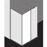 Kermi XBFFW05020VPK Festfeld Walk-In XB FFW 0500x