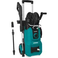 Vonroc Hochdruckreiniger V24-1 - 2400W - 180 bar - Inkl. 10m Premium-Schlauch und Zubehör