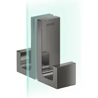 Hansgrohe AXOR Universal Rectangular Duschtürgriff, 6-12mm Glasdicke, Metall, 42639