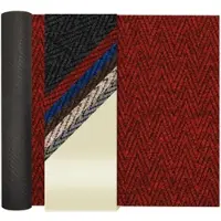 Primaflor Schmutzfangläufer NOBILIS - Rot - 1,00m x 4,50m