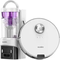 Eureka E20 Plus - Saugroboter mit automatischer Entleerungsstation - 8000 Pa - Weiß