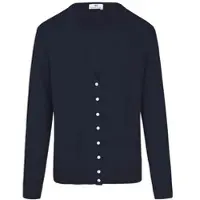 Peter Hahn Twinset aus 100% Schurwolle-Pure Tasmanian Wool blau, 52