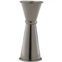 Genware Gun Metal Jigger 25/50ml