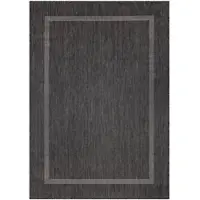 Carpetsale24 In- & Outdoor Teppich - Wetterfestes Flachgewebe in Sisal-Optik mit Bordüre, Küchenteppich, Terrasse, Wohnzimmer Grösse: 160x230 cm