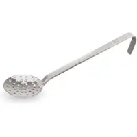 WAS Germany 14x Schaumlöffel 21 cm, Ø 8 cm, Gastro, Chromnickelstahl silber