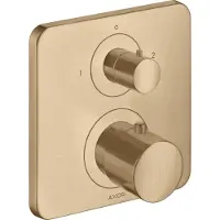 Hansgrohe Thermostat AXOR CITTERIO M UP 2 Verbr m Ab-/Umstellv. bru bronze 2 Verbraucher, mit Ab-/Umstellventil brushed bronze