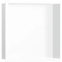 Hansgrohe XtraStoris Individual Wandnische Mattweiß mit Designrahmen 300/300/100, Mattweiß
