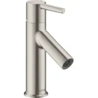 Hansgrohe Einhebel-Waschtischmischer AXOR STARCK 80 DN 15 f HWB m HGri stainless steel optic stainless steel optic
