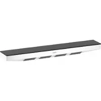 Hansgrohe Schulterbrause Rainfinity mit Duschablage mattweiß mattweiß 1jet und Ablage