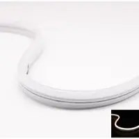 Longlife LED Neon 24V LED Streifen 5M 10W/m 84LED/m 7mm - Lichtfarbe: Neutralweiß 4000K - Sch...