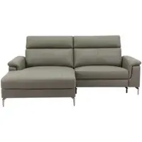 Möbel Kraft Ecksofa mit Relaxfunktion Tina , grau , Maße (cm): B: 240 H: 102 T: 162.0