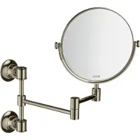 Hansgrohe Rasierspiegel Wandmontage polished nickel polished nickel