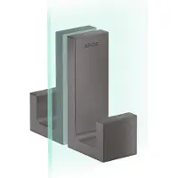 Hansgrohe AXOR Universal Rectangular Duschtürgriff, 6-12mm Glasdicke, Metall, 42639