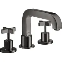 Hansgrohe 3-Loch-Wannenrandarmatur AXOR CITTERIO DN 15 m Kreuzgr. polished black chrome polished black chrome