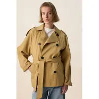Sissy-Boy Trenchcoat - Hellgrün | Größe: M