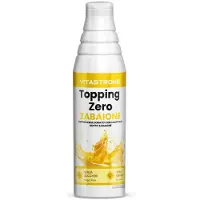 Vitastrong Topping Zero Zabaione - Ohne Zucker, intensiver Geschmack 300 g Flüssigkeit