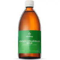 Vitabay Kolloidales Gold 20 ppm Reinheitsstufe 99,99% 1000 ml Flüssigkeit
