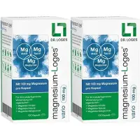 Magnesium-Loges vario 100 mg Kapseln 2x 2x120 St