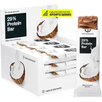 Natural Elements Protein Riegel - Milky Coconut / Box 16 St