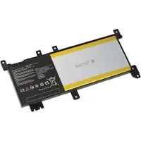 AccuCell Akku passend für ASUS F442UR, Li-Polymer, 7,6V, 5000mAh, 38Wh, schwarz