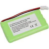 AccuCell Akku passend für Bosch Keasy 600, Somfy SGS, NiMH, 9,6V, 2000mAh, 19,2Wh